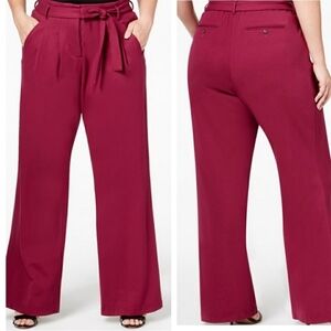 NWT Melissa‎ McCarthy Seven7 Pleated Wide Leg Pants 0X